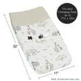 thumbnail image 6 of Sweet Jojo Designs Serengeti Animals Taupe Grey and White Changing Pad Cover, 6 of 6