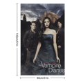 thumbnail image 2 of The Vampire Diaries Beach Towel Microfiber Soft Absorbent Quick-Dry Bath Towel 130x80cm for Bathroom Shower Guests Pool Swimming Camp Holiday Gym for Kid Adult, 2 of 8