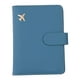 thumbnail image 1 of Protector de tarjetero, organizador de documentos, funda de pasaporte para hombre, regalo de boda Azul, 1 of 9