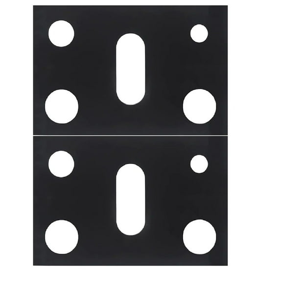 Reusable Stove Cover Stove Top Protectors For Range Non Stick Covers Washable Stove Liner To Keep Stovetop Clean Black(2Pcs)