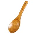 thumbnail image 2 of TIMIFIS Wooden Spoon Wooden Spoon Fork Kitchen Cooking Utensil Tools Soup-Teaspoon Tableware Kitchen Appliances, 2 of 6