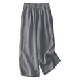 thumbnail image 7 of ATOGUTA Girls' 2 Piece Outfits Sleeveless Tank Top and Wide Leg Pants Set Casual Summer Clothes Size 3T-14, Gray, 7 of 7