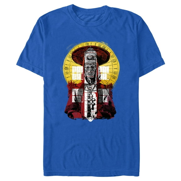 Men's Rebel Moon Imperium Priest Guardian Graphic Tee Royal Blue 3X Large