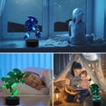 thumbnail image 5 of 3 Pack Sonic Hedgehog Night Light, 3D Anime Table Lamp with Remote Control Kids Bedroom Decoration, Creative Lighting for Kids and Sonic Hedgehog Fans, 5 of 5