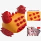 thumbnail image 1 of Perro chew toys durable pulido juguete dentición limpieza juguete, juguetes de masticación de para perrito pequeño perro medi - rojo, 1 of 8