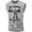 Heather Grey, variant on Gymish The Heavier The Better Workout Shirt for Men – Funny Gym T-Shirt, Motivational Lifting Tee, Military Green, Small