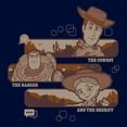thumbnail image 2 of Boys Toy Story 5 Cowboy Ranger And Sheriff T Shirt, 2 of 5