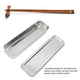 thumbnail image 3 of Cutlery Tray Holder, Stainless Steel Rose Gold Color Kitchen Chopstick Spoon Fork Storage Box With Lid Drainer For Kitchen Restaurant Home, 3 of 8