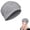 Grey, variant on Soft Stretch Turban Cap – Breathable Thin Cooling Skull Caps & Head Wraps for Women, Running & Hiking(RL Black)