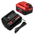thumbnail image 2 of 6.5Ah CMCB206 20V 6.0Ah Lithium-ion Batteries and Charger Combo Kit Replacement for Craftsman 20V V20 Battery and Charger 4Ah CMCB204 9Ah CMCB209 5Ah CMCB205 CMCB104 V20 Fast Charger, 2 of 11