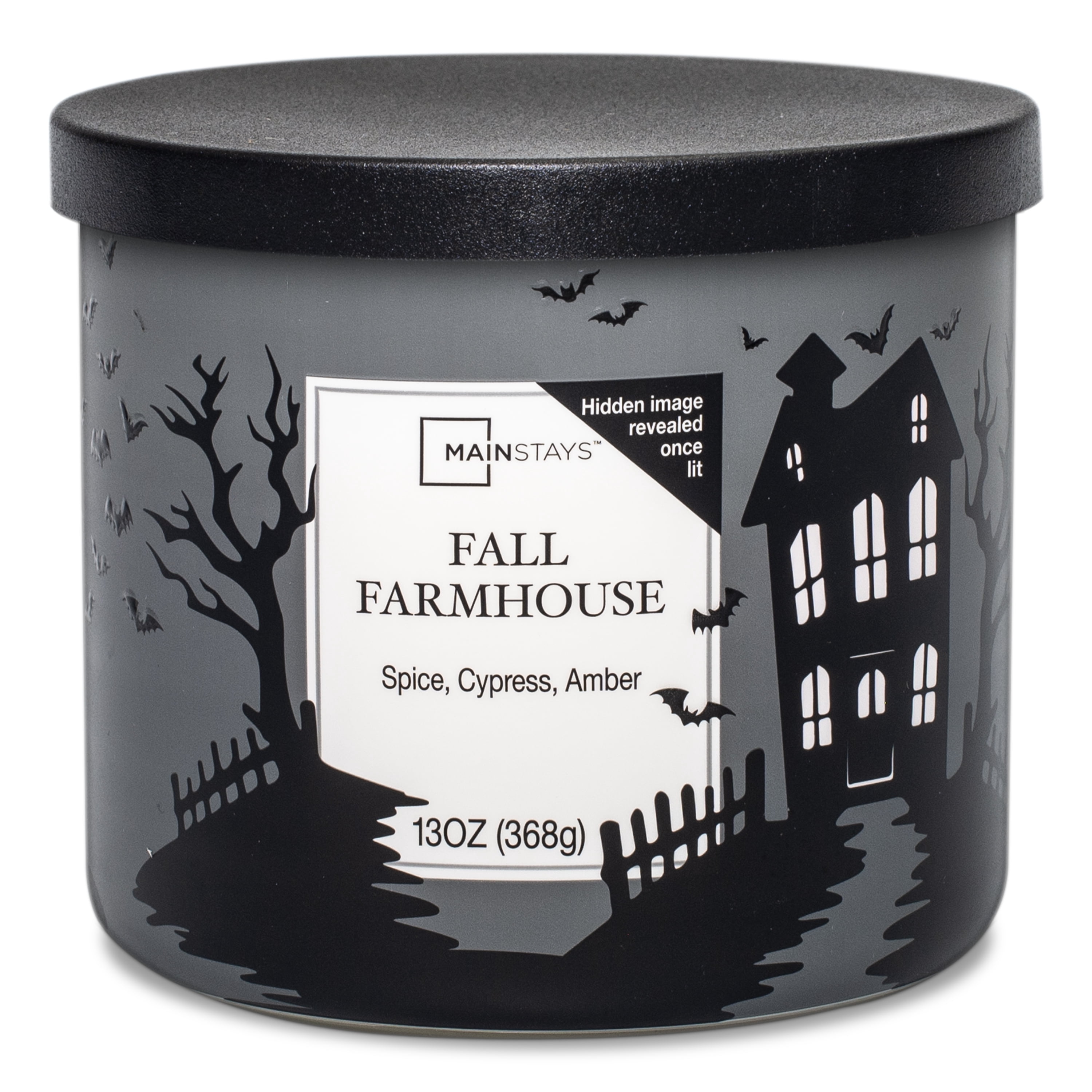 Mainstays Fall Farmhouse  Scented 3-Wick Candle, 13 oz.