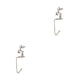 thumbnail image 4 of Colgador de calcetines de Navidad Inteprter Gancho reutilizable Antideslizante Soporte de chapado Animal de plata 2Conjunto, 4 of 6