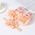 thumbnail image 2 of WUXIAN Child Baby Shoes With Hair Band Fashion Soft Soled Shoes Versatile Dress Flower Shoes Trendy Footwear, 2 of 4
