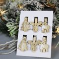 thumbnail image 3 of Naiovety Clip decorativo de 6 piezas, accesorios para el hogar, broche de exquisito sin rebabas, suministros para vacaciones, calcomanía Kits de decoración para fiestas, 3 of 6