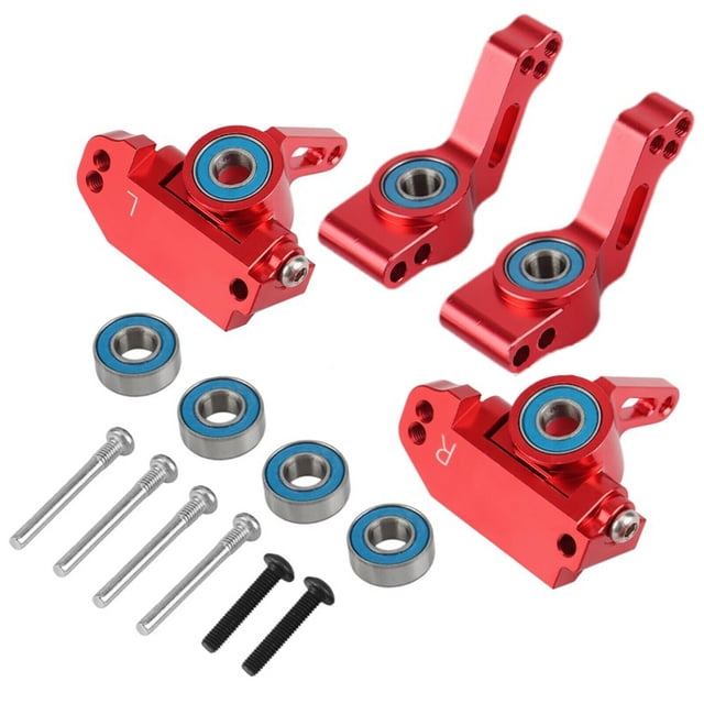 Aluminum Alloy Front Steering Rear Axle C-Hub Mount for Traxxas Slash 2WD 1/10 Upgrade Accessories
