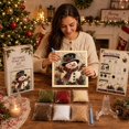 thumbnail image 4 of 3D Christmas Fabric Poke Art DIY Craft Kit, Vintage DIY Christmas Craft Kit for Adults and Beginner, 4 of 6