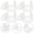 thumbnail image 4 of HLONK 4pcs Cordless Shade Handles Roller Window Shades Pulls Transparent Blind Handles, 4 of 7