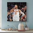 thumbnail image 3 of Jalen Brunson Canvas Poster Wall Art Poster Scroll Canvas Painting Picture Living Room Decor Home 28x28inch(70x70cm), 3 of 5
