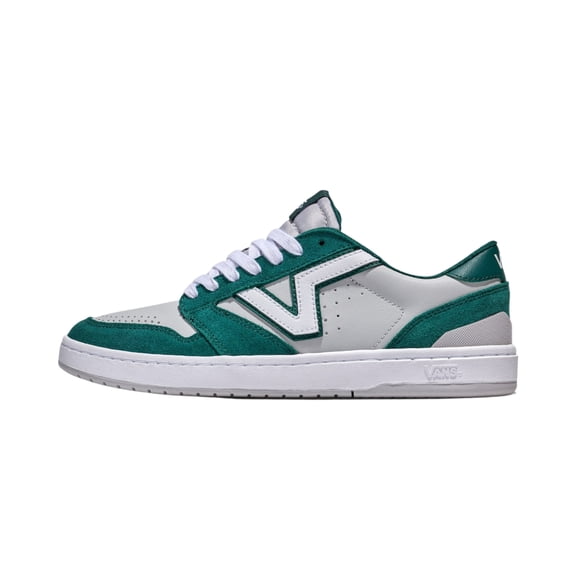 VANS U LOWLAND 2.0 UNISEX SNEAKERS - GREEN - Tri-tone Green / Grey / Men 3.5 / Women 5 / Medium