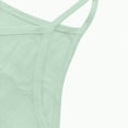 thumbnail image 5 of ORT Womens Cotton Linen Tank Tops Summer Cute Sleeveless Cami Shirts Spaghetti Strap Gauzy Camisoles Casual Basic Tanks(Light Green,4XL), 5 of 6