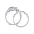 thumbnail image 4 of Everly Women's Diamond Sterling Silver Bridal Set, 4 of 7