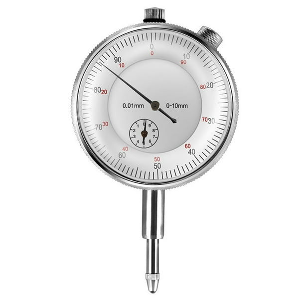 1 unidad, indicador de prueba de Dial, indicador de sonda de 0-10x0,01mm, indicador de prueba de Dial, herramientas de medición de Dial de precisión, alta resolución LingWen 9024715666970