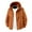 Brown, variant on Mens Coats And Jackets Autumn Winter Solid Color Hooded Long Sleeve Zip Up Lightweight Casual Outdoor Sports Coat Activewear,Green,XL