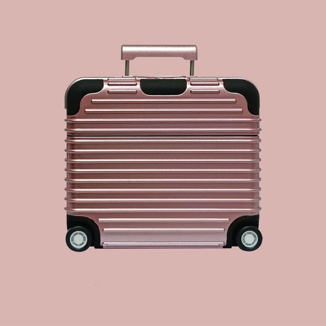 OUSITAID Cute Luggage Case for AirpodsPro2/Pro2/3 Generation Headphone Case