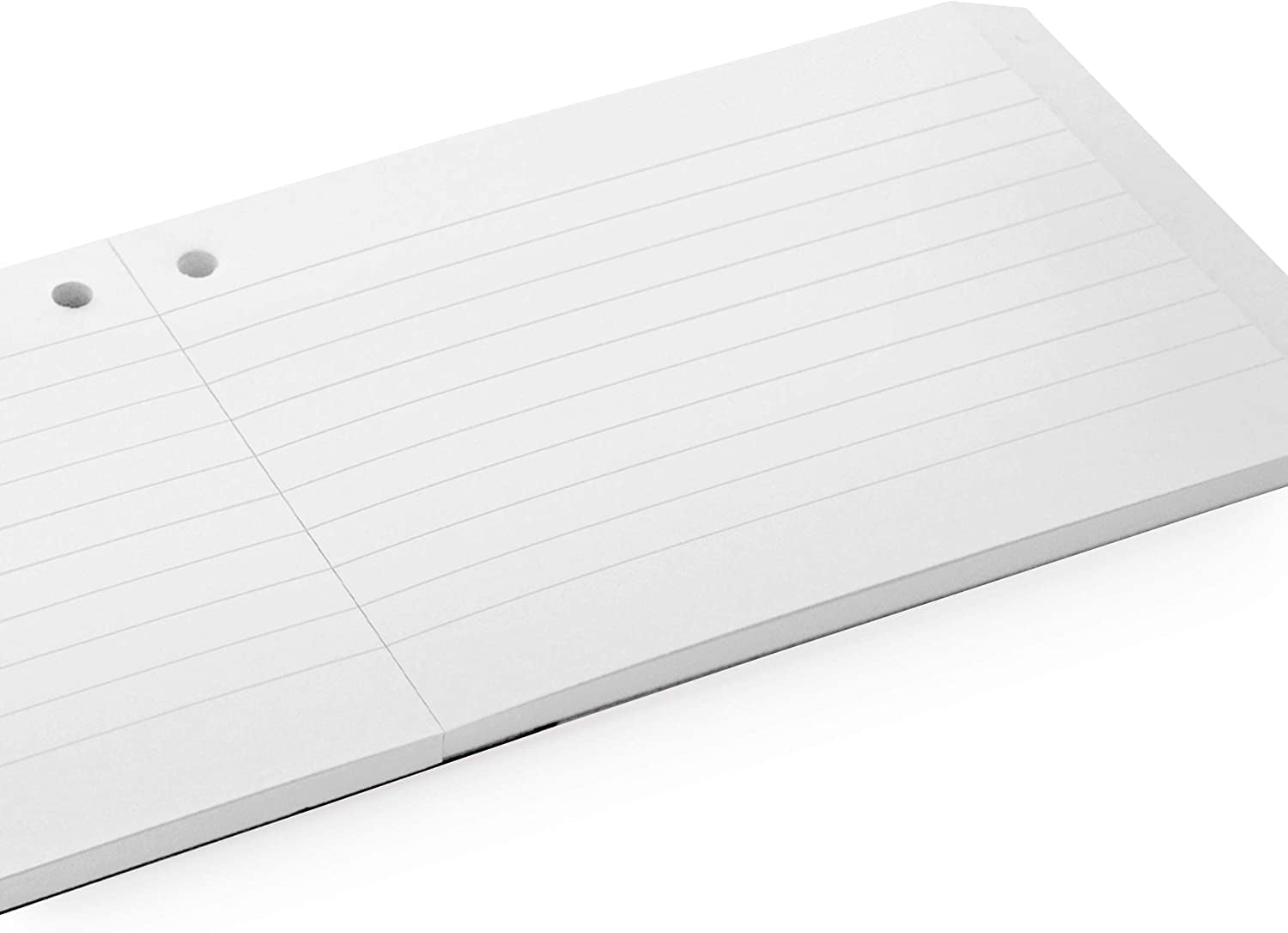Ashton and Wright Revision Cards Book - Gummed Spine - 5.86" x 4.25" - 50 Sheets - Mottled Cover - 1 of Each Color - Pack of 5