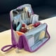 thumbnail image 5 of Standing Makeup Bag Large Capacity Waterproof Fabric Organizer Portable Toiletry Bag with Multiple Compartments for Travel Storage, Ukhbmc, 5 of 8