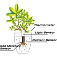 thumbnail image 3 of Sensor De Humedad Del Suelo, Probador De Humedad De Plantas, Higrómetro De Plantas 4 En 1, Probador Inteligente De Humedad De Plantas Monitoreo Automático Del Nivel De Humedad/luz/f, 3 of 5