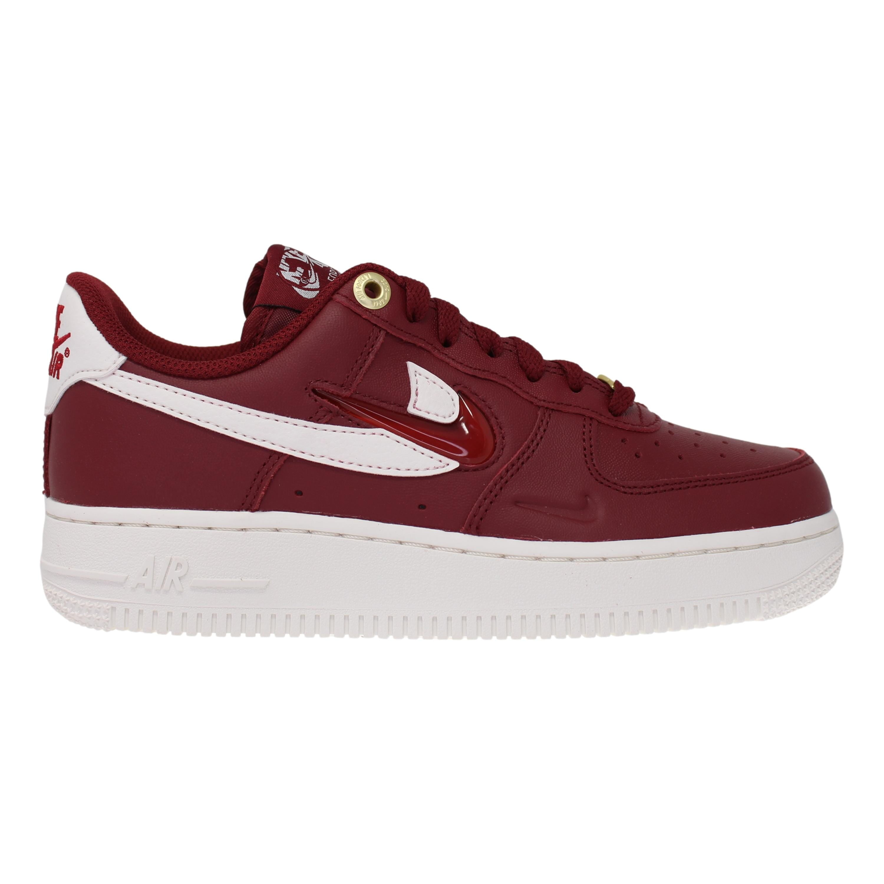 vertrouwen Ver weg dutje Nike Air Force 1 '07 PRM Team Red/Sail-Gym Red-Team Red DZ5616-600 Women's  Size 7 Medium - Walmart.com