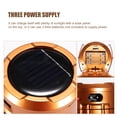 thumbnail image 5 of Tienda De Campaña Luz Solar Para Acampar Con Ventilador Luz De Techo Tienda Portátil Linterna Ventilador Senderismo Pesca Camping 2 En 1 Luz Guardurnaity HA027756-02, 5 of 5