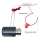 thumbnail image 1 of Universal Car LED Tubo de escape Tail Throat Tip Pipe Silenciador Luz roja Flaming Straight Car Modified Single Outlet,red, 1 of 2