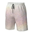 thumbnail image 5 of Kdxio Glitter Light Pearl Pattern Mens Casual Shorts - Drawstring Summer Beach Sports Shorts for Men, 5 of 9
