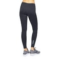 thumbnail image 3 of Expert Brand Women's Mid-Rise Full Length Leggings with Pocket, Black, Large, 3 of 7