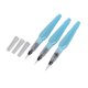thumbnail image 1 of 3 pinceles de agua recargables, herramienta para manualidades, pintura con acuarela, juego de tinta para caligrafía, 1 of 10