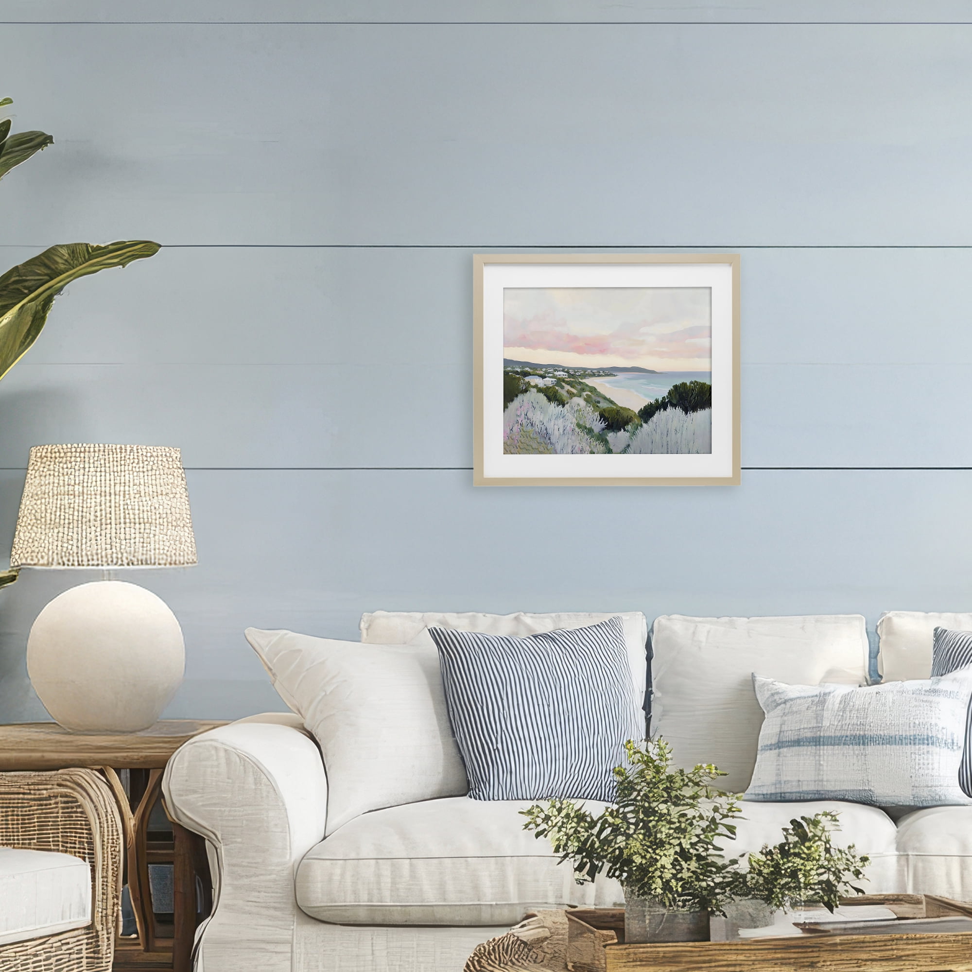 Stupell Industries Cape Cod Evening Light Birch Framed Print Under Glass, design by The Prints Vibe