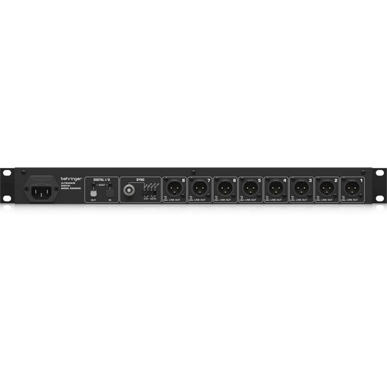 配信機器・PA機器・レコーディング機器 BEHRINGER ADA8200 ULTRAGAIN DIGITAL Behringer Ultragain Digital ADA8200 Audiophile 8 In/8 Out ADAT