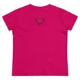 thumbnail image 3 of Blessed ,Hand drawn font, Heart & Cross, Christian Art on a Women's Shirt., 3 of 4