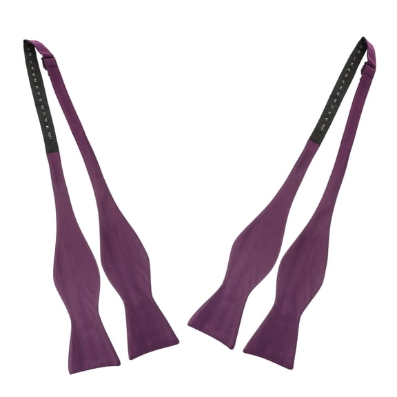 RENACLIPY Polyester Self-Tie Bow Tie for Men, Elegant Wedding and Formal Wear, 2 Pieces Set