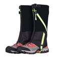 thumbnail image 2 of impermeables al aire libre Senderismo Caminar Esquí Nieve Poinas de pierna Negro Sunnimix Polainas, 2 of 8