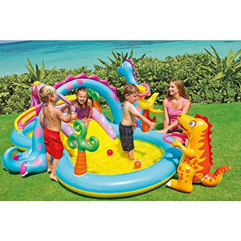 Intex Dinoland Inflatable Play Center, 131 X 90 X 44, Ages 3+ (57135) - image 2 of 2