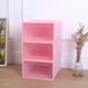 thumbnail image 2 of HOT!Maojin Caja de almacenamiento de zapatos transparente plegable, organizador de zapatos apilable de plástico, 1 ud., 2 of 8