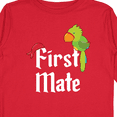 thumbnail image 4 of Inktastic First Mate Pirate with Parrot and Bandanna Boys or Girls Long Sleeve Toddler T-Shirt, 4 of 5