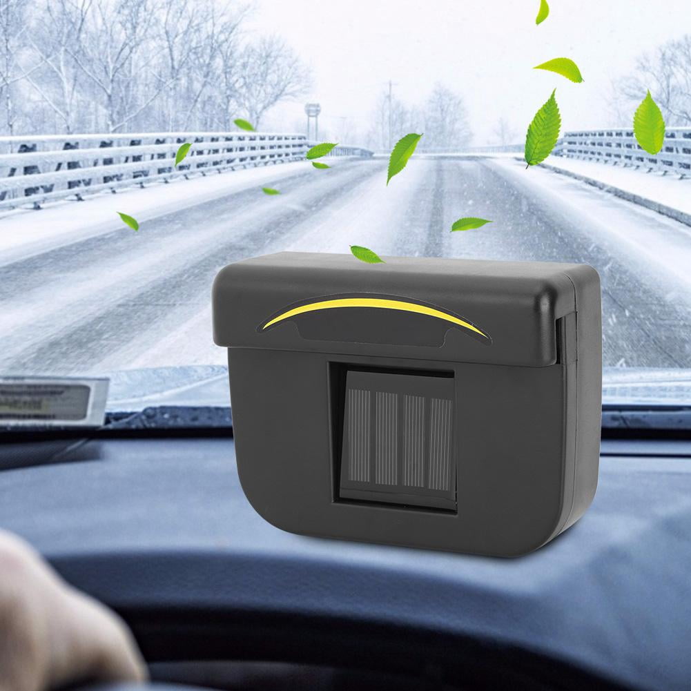 LYUMO Car Solar Cooling Fan, Solar Powered Car Auto Cooler Ventilation
