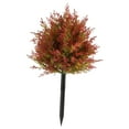 thumbnail image 1 of Estaca de jardín de plantas artificiales, arbustos falsos, para exteriores, patio trasero con suelo Rojo, 1 of 9