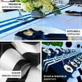 Efavormart 12" x 108" Satin Stripes Premium Table Runner For Wedding ...