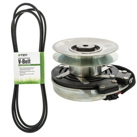 8TEN Belt PTO Clutch Kit for John Deere X300 X304 X310 M154621 AM141536 MK1006397