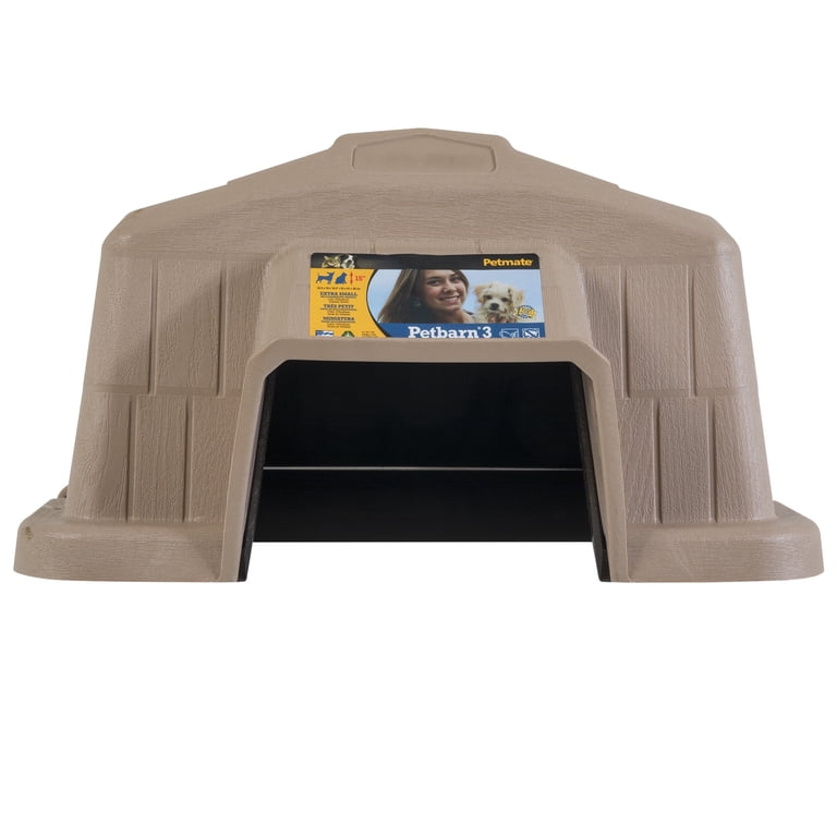Petmate Aspen Pet Barnhome III Insulated Plastic Outdoor Dog House